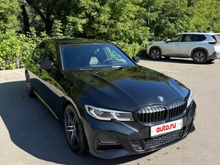 2021 BMW 3 серии 320d xDrive VII (G2x), чёрный, 4300000 рублей, вид 2