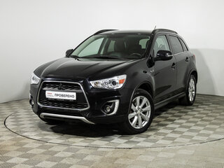 2014 Mitsubishi ASX I Рестайлинг, чёрный, 1399700 рублей, вид 1
