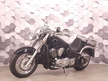 2008 Kawasaki VN900 Vulcan, чёрный, 577000 рублей, вид 2