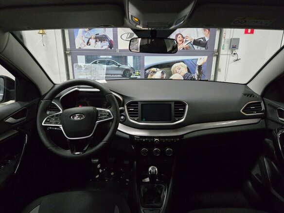2026 Lada (ВАЗ) Vesta I Рестайлинг (NG), чёрный - вид 14