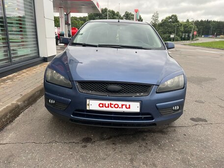 2007 Ford Focus II, синий, 435000 рублей, вид 2