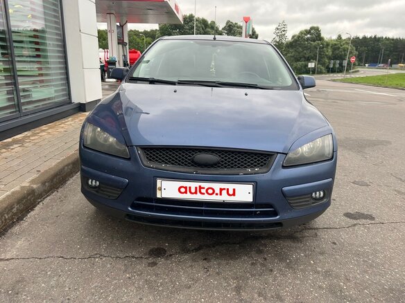 2007 Ford Focus II, синий, 365000 рублей - вид 1
