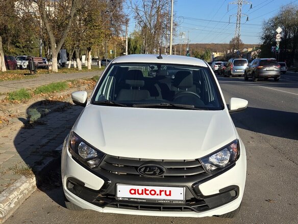 2023 Lada (ВАЗ) Granta I Рестайлинг, белый, 850000 рублей - вид 1