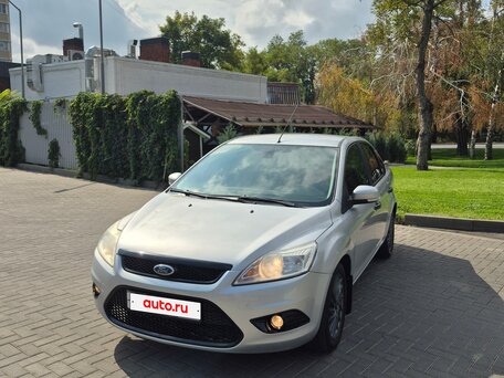 2008 Ford Focus II Рестайлинг, серебристый, 536666 рублей, вид 4