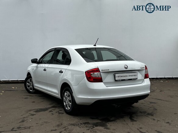 2016 Skoda Rapid I, белый, 880000 рублей - вид 6