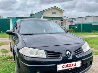 2006 Renault Megane II Рестайлинг, чёрный, 330000 рублей, вид 1