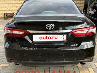 2022 Toyota Camry VIII (XV70) Рестайлинг, чёрный, 3700000 рублей, вид 3