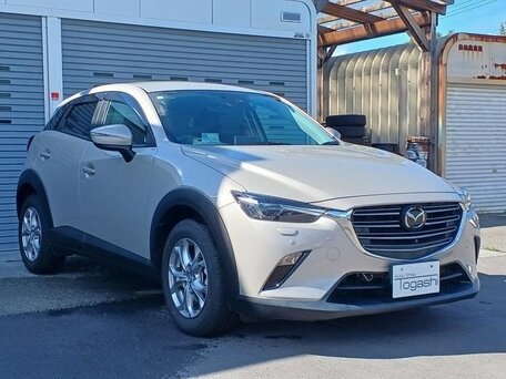 2020 Mazda CX-3 I Рестайлинг, белый, 1380000 рублей, вид 3