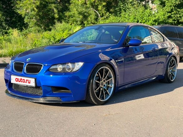 2008 BMW M3 IV (E90), синий, 3500000 рублей