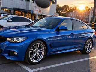 2014 BMW 3 серии Gran Turismo 320d xDrive VI (F3x), синий, 2150000 рублей, вид 1