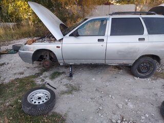 2008 Lada (ВАЗ) 2111, серебристый, 90000 рублей, вид 4