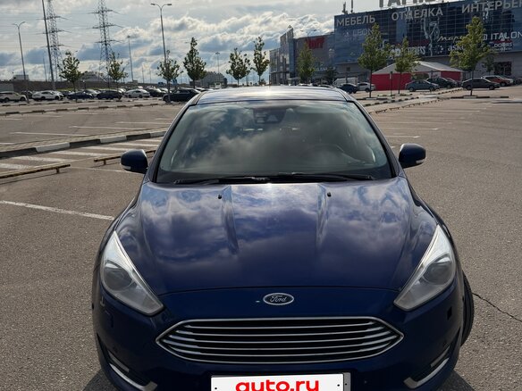 2015 Ford Focus III Рестайлинг, синий - вид 1