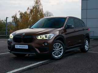 2016 BMW X1 20i xDrive II (F48), коричневый, 2239000 рублей, вид 1