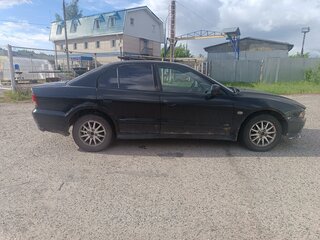 2002 Mitsubishi Galant VIII Рестайлинг, чёрный, 155000 рублей, вид 4