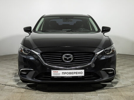 2015 Mazda 6 III (GJ) Рестайлинг, чёрный, 1699700 рублей, вид 2