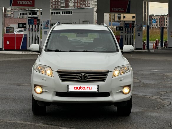 2011 Toyota RAV4 III (XA30) Рестайлинг, белый - вид 1