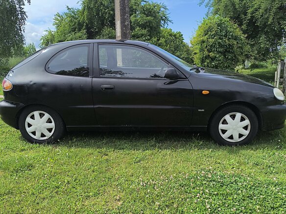 2000 Daewoo Lanos, чёрный, 187000 рублей - вид 2