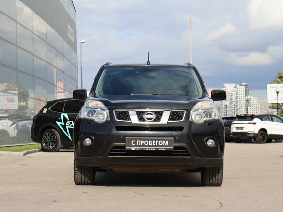 2011 Nissan X-Trail II Рестайлинг, чёрный - вид 1