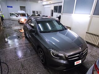 2013 Mercedes-Benz A-Класс 180 CDI III (W176), серый, 1150000 рублей, вид 5