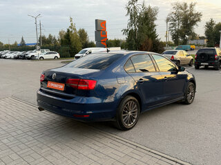 2014 Volkswagen Jetta VI Рестайлинг, синий, 890000 рублей, вид 5