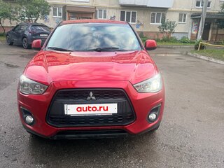 2013 Mitsubishi ASX I Рестайлинг, красный, 900000 рублей, вид 1