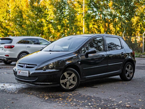 2003 Peugeot 307 I, чёрный, 320000 рублей