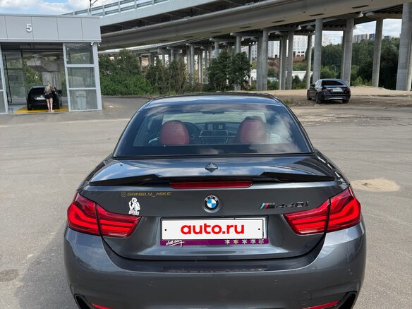 2018 BMW 4 серии 440i F32/F33/F36 Рестайлинг, серый, 3950000 рублей - вид 5