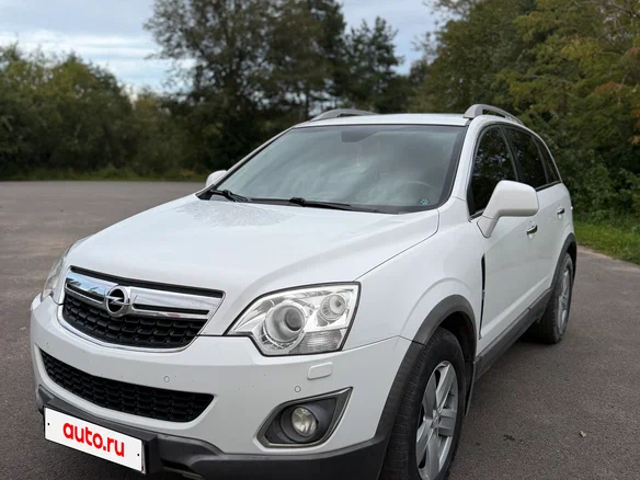 2013 Opel Antara I Рестайлинг, белый, 1100000 рублей