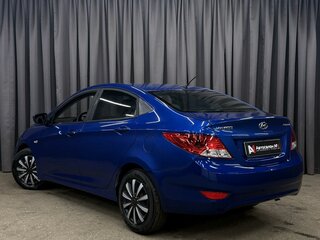 2014 Hyundai Solaris I, синий, 649777 рублей, вид 2