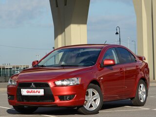 2008 Mitsubishi Lancer X, красный, 1150000 рублей, вид 3
