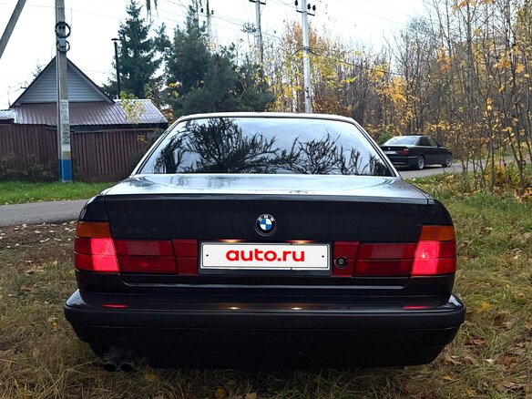 1992 BMW 5 серии 520i III (E34), чёрный, 700000 рублей - вид 7