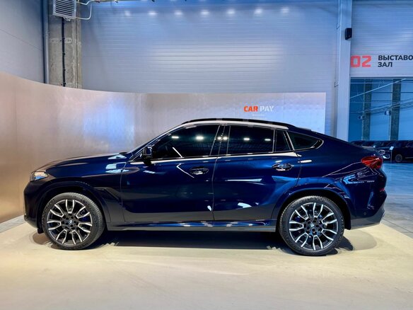 2023 BMW X6 30d III (G06) Рестайлинг, синий - вид 5