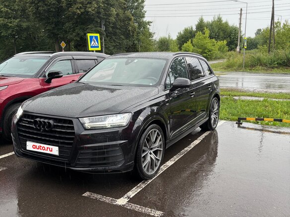 2019 Audi Q7 II (4M), чёрный