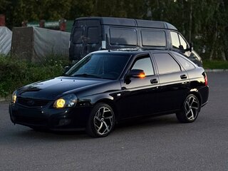 2014 Lada (ВАЗ) Priora I Рестайлинг, чёрный, 540000 рублей, вид 1