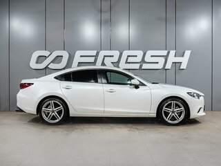 2016 Mazda 6 III (GJ) Рестайлинг, белый, 1749000 рублей, вид 5