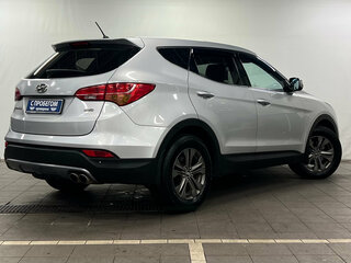 2013 Hyundai Santa Fe III, серебристый, 1450000 рублей, вид 3