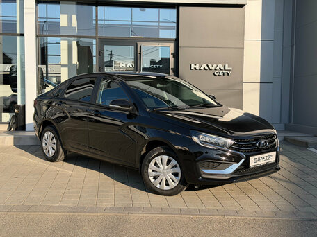 2025 Lada (ВАЗ) Vesta I Рестайлинг (NG), чёрный, 1297000 рублей, вид 3