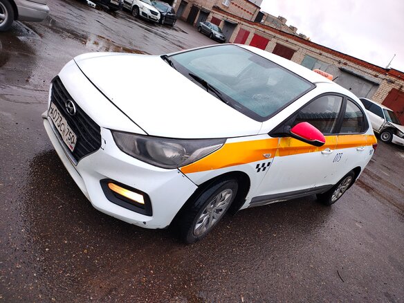2018 Hyundai Solaris II, белый
