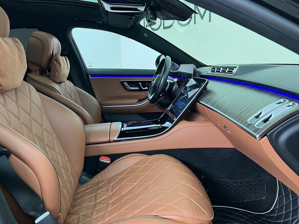 2021 Mercedes-Benz S-Класс 450 Long 4MATIC VII (W223), чёрный, 9700000 рублей - вид 13