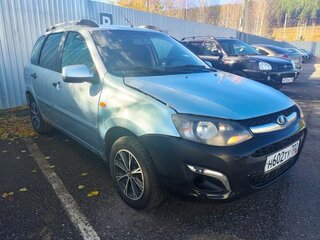 2013 Lada (ВАЗ) Kalina II, голубой, 210000 рублей, вид 2