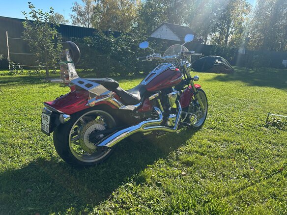 2009 Yamaha XV 1900, красный, 949000 рублей - вид 11