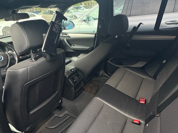 2015 BMW X3 20i xDrive II (F25) Рестайлинг, голубой, 2500000 рублей - вид 5