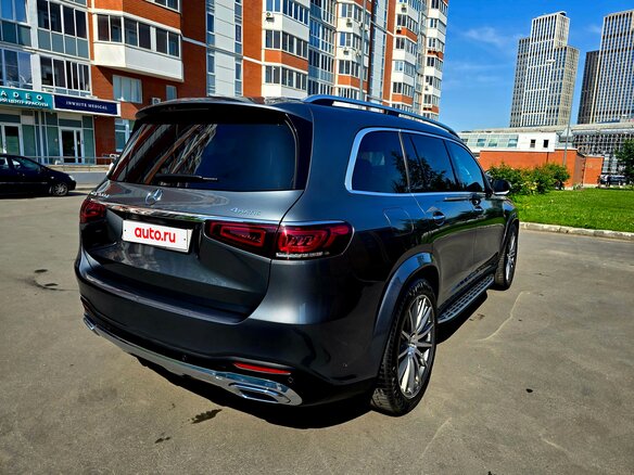 2020 Mercedes-Benz GLS 400 d II (X167), серый, 7500000 рублей - вид 6