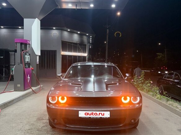 2019 Dodge Challenger III Рестайлинг 2, серый - вид 2