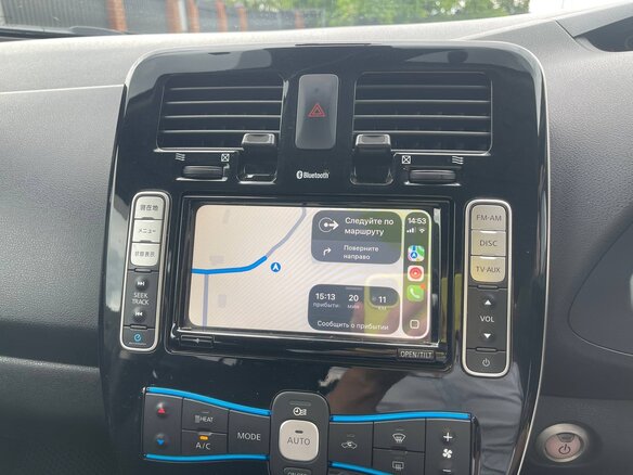 2016 Nissan Leaf 30kWh I (ZE0/AZE0), синий - вид 11