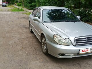 2006 Hyundai Sonata ТагАЗ IV (EF) Рестайлинг, серебристый, 180000 рублей, вид 2