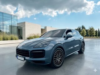 2019 Porsche Cayenne III, голубой, 6500000 рублей, вид 1