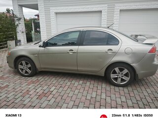 2007 Mitsubishi Lancer X, бежевый, 630000 рублей, вид 4