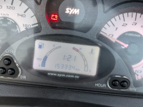 2007 Sym GTS 250, серый, 140000 рублей - вид 7