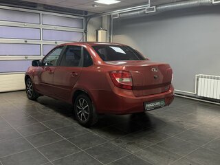 2012 Lada (ВАЗ) Granta I, красный, 425000 рублей, вид 4